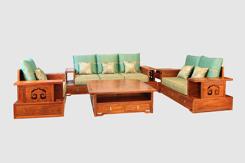 秦皇岛中式实木沙发简直太美了